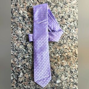 Lavender Dockers Men's Silk Tie
